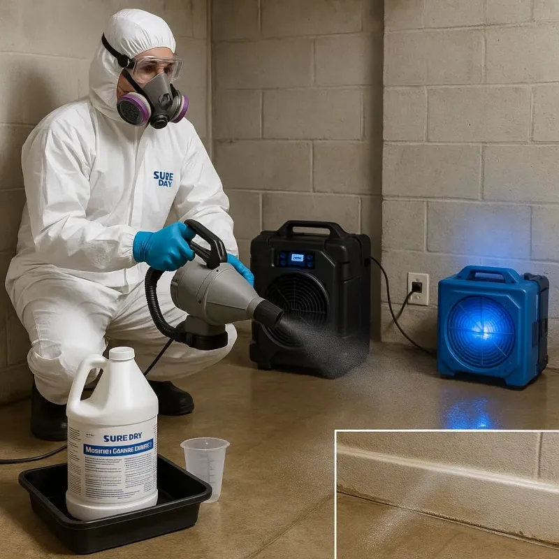 Sanitization and Odor Removal process in Cathcart, WA