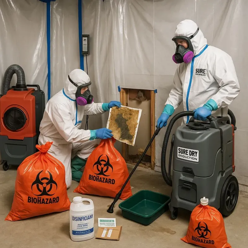 Contaminated Water Handling Protocols process in Cathcart, WA